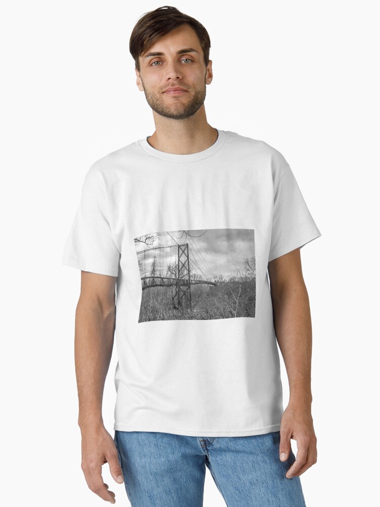 Thumbnail 1 of 7, Classic T-Shirt, A bridge too far from anywhere. designed and sold by Scooterbob.