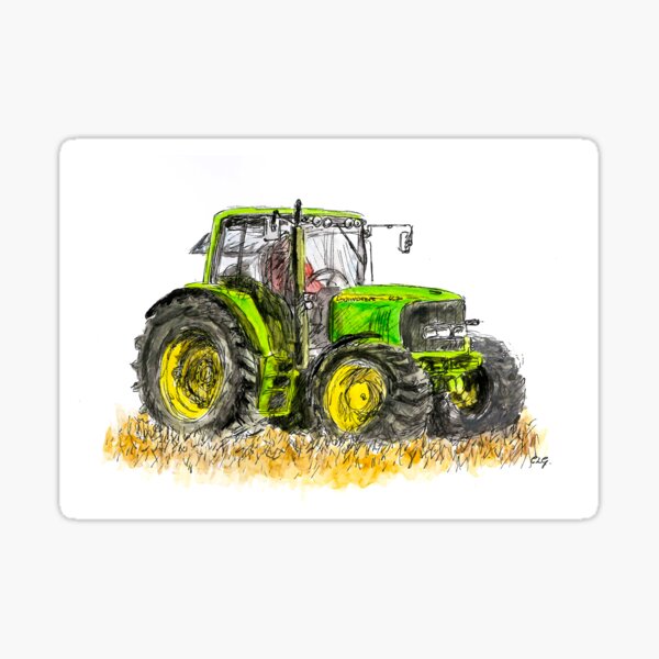 Tractor Sticker