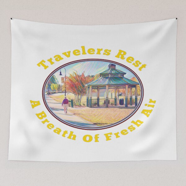 Item preview, Travelers Rest Gazebo designed and sold by SwampfoxDesign.