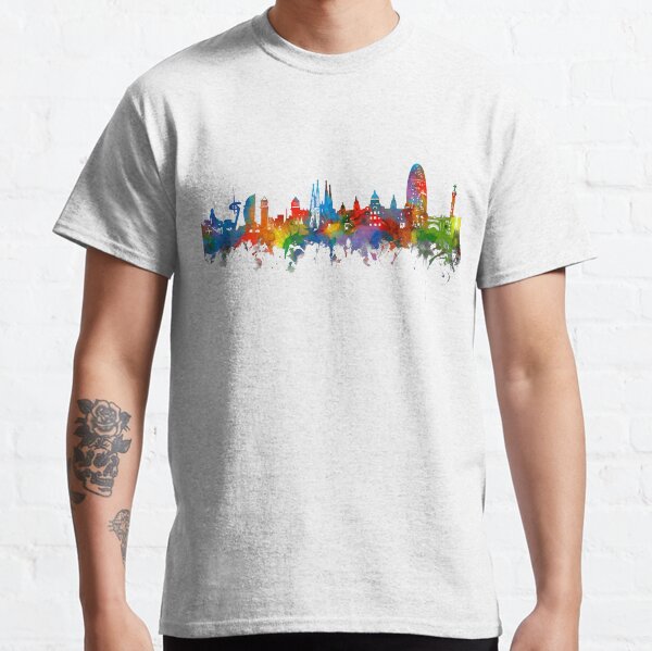 Vista previa del artículo con la obra «horizonte de barcelona», diseñado y vendido por BekimART.