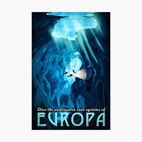 16x24 buy Europa Moon Poster Nasa Space