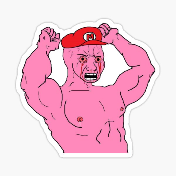 Item preview, The /biz/ Pink Wojak designed and sold by ScringyBungus.