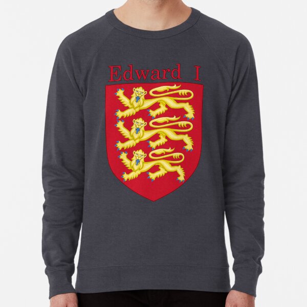 King Edward I Royal Arms | Edward Longshanks Lightweight Sweatshirt