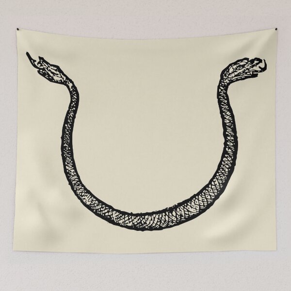 Item preview, Short Snake Antique Drawing | Old-Style Illustration designed and sold by freshlypeeled.