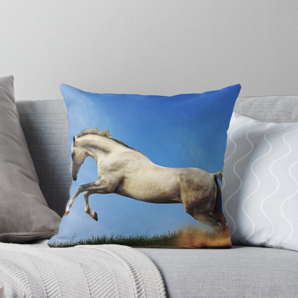 Item preview, White Horse Oil and Pastel designed and sold by aventi24.