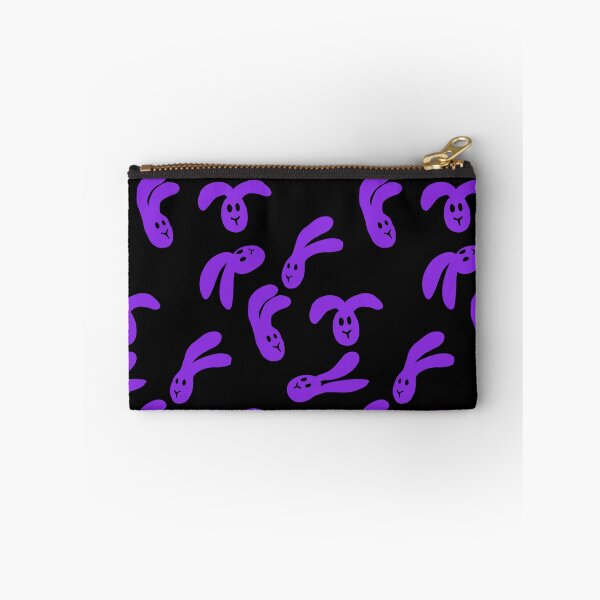 Item preview, Flop Bunny Pattern - Purple Black designed and sold by yolkratio.