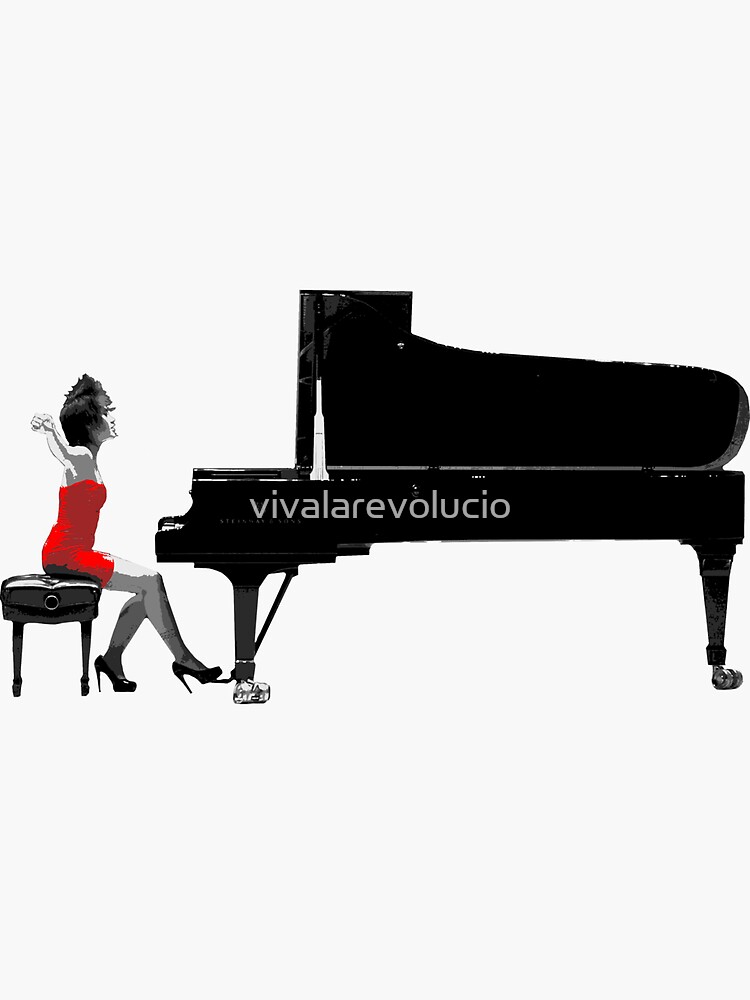 &ldquo;Yuja Wang&rdquo; Sticker by vivalarevolucio | Redbubble