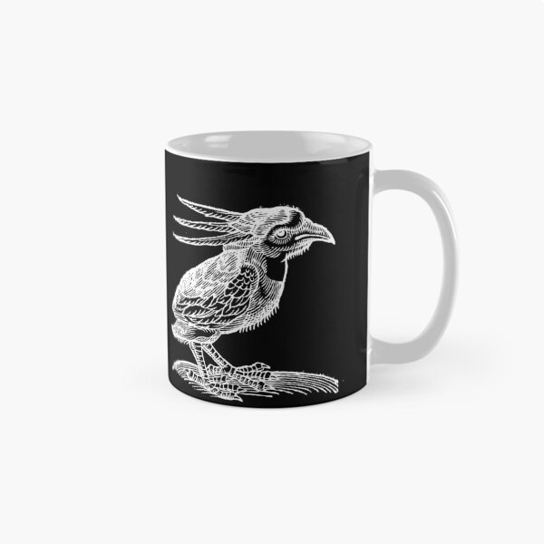 Item preview, Unique Bird Drawing (Black) Old Antique Illustration designed and sold by freshlypeeled.
