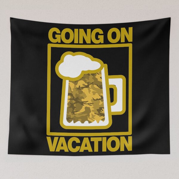 Item preview, Going On Vacation designed and sold by MrTeeTime.