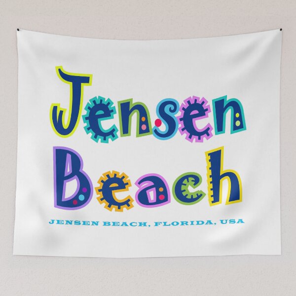 Item preview, Jensen Beach Florida souvenir designed and sold by Futurebeachbum.
