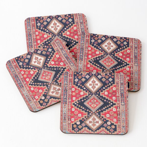 Item preview, Afshar Kerman South Persian Rug Print designed and sold by Vicky Brago-Mitchell®.
