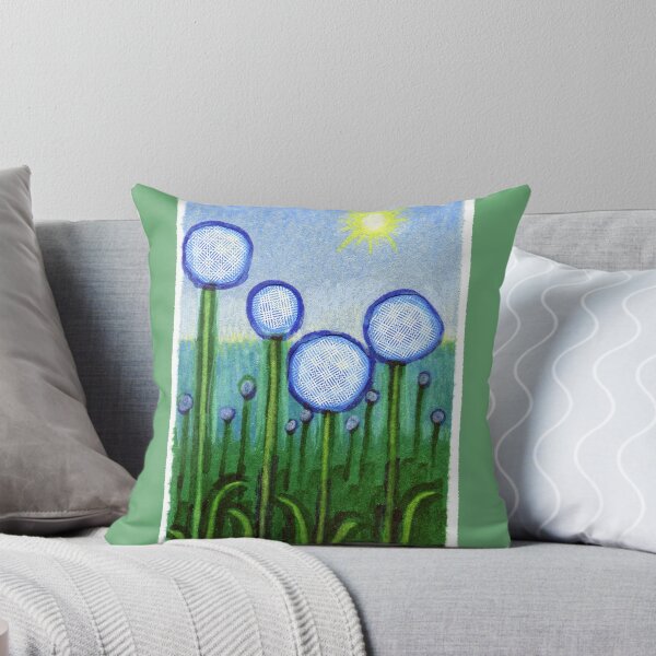 Item preview, Patterned Alliums in the Sun designed and sold by McKathlin.