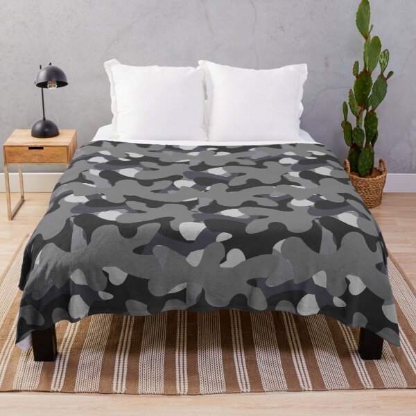 Item preview, Grey Camouflage Print Design designed and sold by MimsTees.