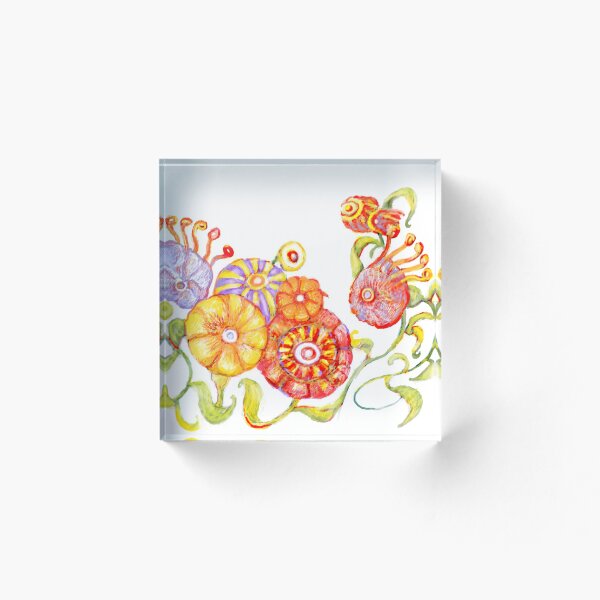Item preview, Flor precolombina 2 designed and sold by Alejandro Silveira Bruno.
