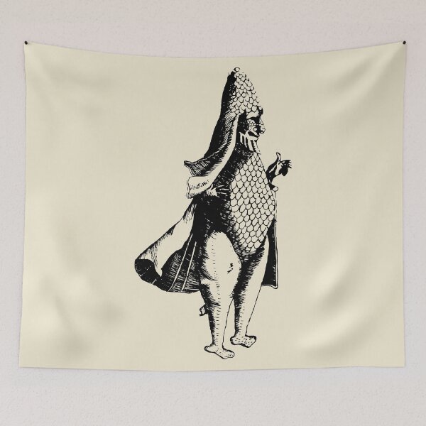 Item preview, Old Turtleman Antique Drawing | Old-Style Illustration designed and sold by freshlypeeled.