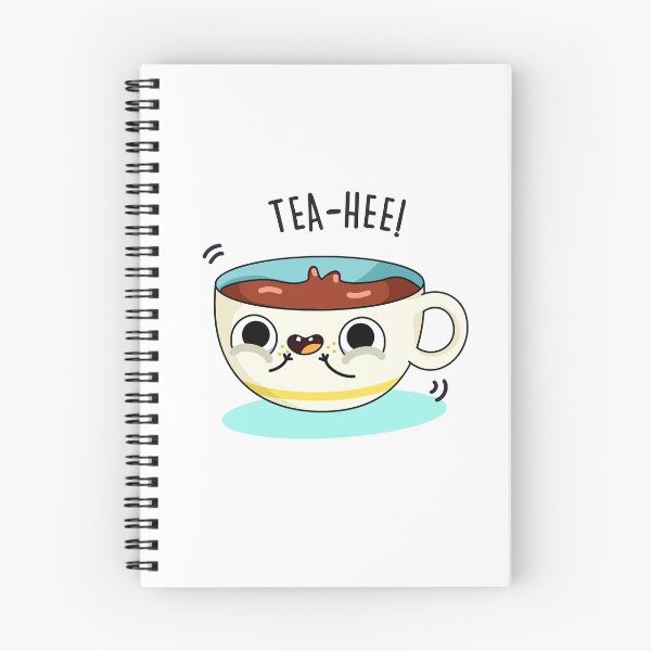 Item preview, Tea Hee Funny Tea Cup Puns  designed and sold by punnybone.