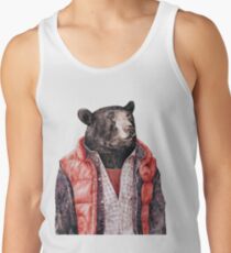 Schwarzbär Tanktop für Männer