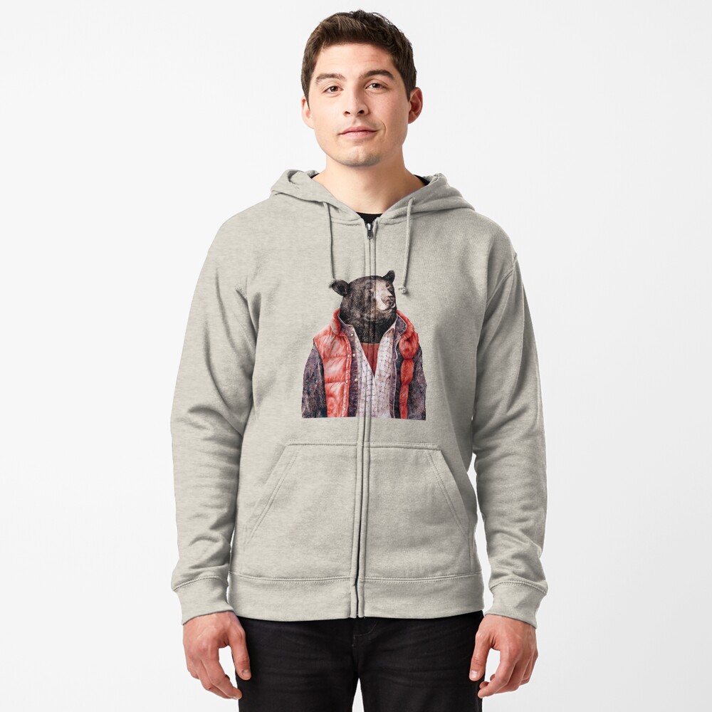 Item preview, Zipped Hoodie designed and sold by AnimalCrew.