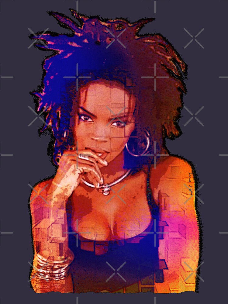 "magical vibes Lauryn Hill - just her - digital paint by ...