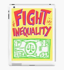 Vinilo o funda para iPad Señales de progreso - Lucha contra la desigualdad