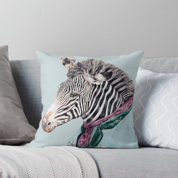 Item preview, Zebra Blue designed and sold by AnimalCrew.