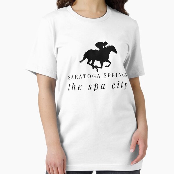 Vista previa del artículo con la obra «Saratoga Springs Racing Horse con Jockey», diseñado y vendido por slappywalker.
