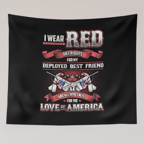 Item preview, Red Friday Best Friend Support designed and sold by RiffXS.