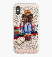 Vinilo o funda para iPhone Leer es soñar con los ojos abiertos.