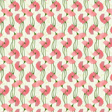 Artwork thumbnail, Delicate Flower Pattern by ButaChaap