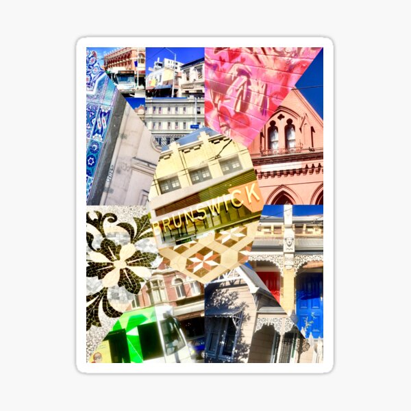 Brunny Montage Sticker