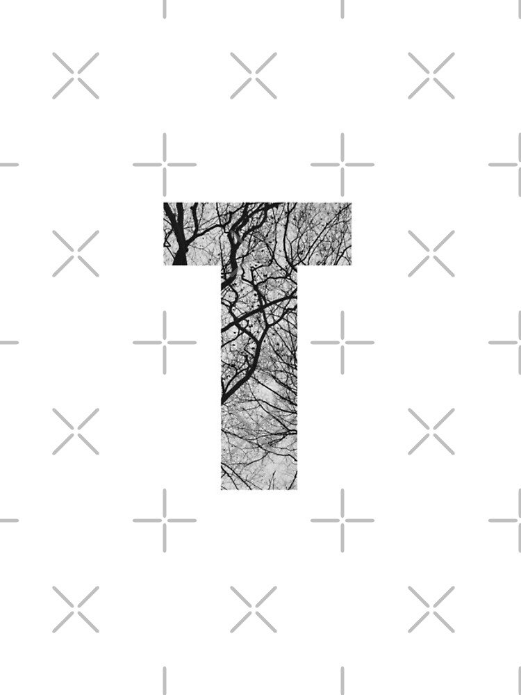 Thumbnail 4 of 4, iPhone Case, Tree letter T designed and sold by PCollection.