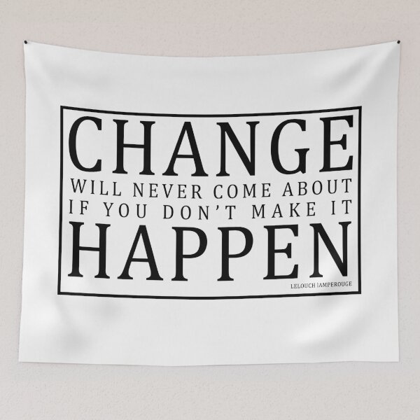 Item preview, Make Change Happen designed and sold by GryphDesigns.