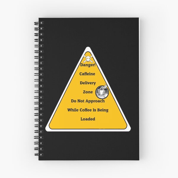 Item preview, Coffee Loading Zone Sticker designed and sold by CheekyPuppy.
