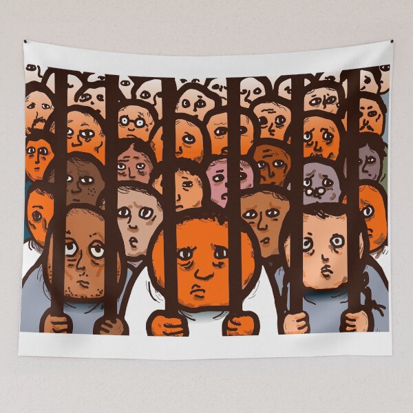 Item preview, Criminal Prisoners Imprisoned Jail Cell designed and sold by Nalidsa Sukprasert.