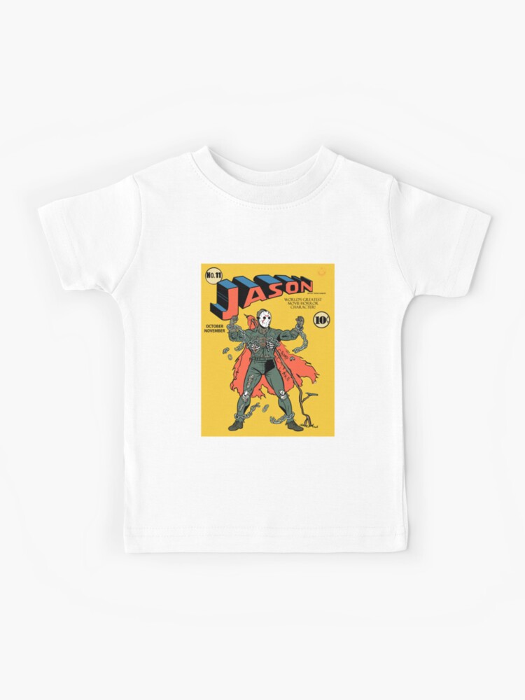 apetito explorar Asimilación Camiseta para niños «Jason Voorhees Hombre de acero» de DougSQ | Redbubble