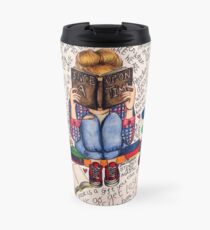Reading is Dreaming with Open Eyes. Travel Mug