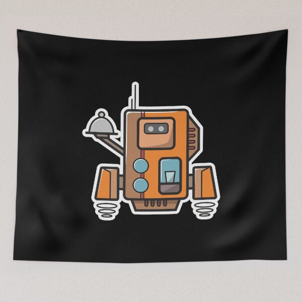Item preview, Robot Science Fiction Gift Kids Funny Bot designed and sold by Franja2.