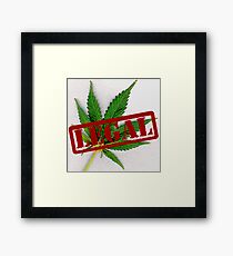 Weed Framed Print