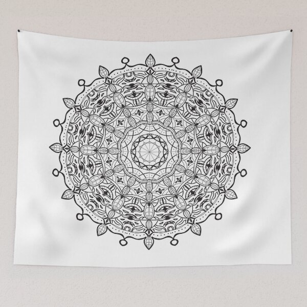 Item preview, ice mandala texture art designed and sold by desmondlow1801.
