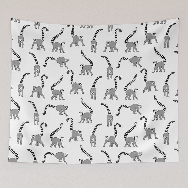Item preview, Print with lemurs designed and sold by SvetlanaK.
