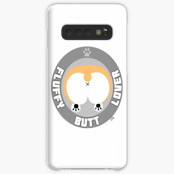 Corgi Fluffy butt lover Samsung Galaxy Snap Case