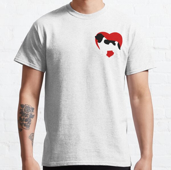 Landseer Newfoundland Dog Love Classic T-Shirt