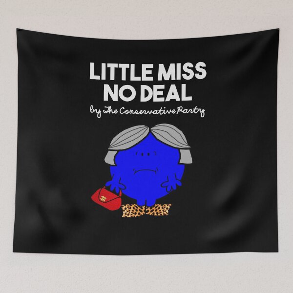 Item preview, LITTLE MISS NO DEAL LITTLE MISS RUNS THROUGH WHEAT - THERESA MAY - CONSERVATIVE PARTY designed and sold by prezziefactory.