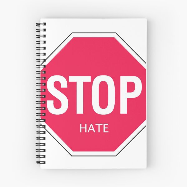 Item preview, Stop Hate -  Stop Sign designed and sold by SerpentSkyArts.