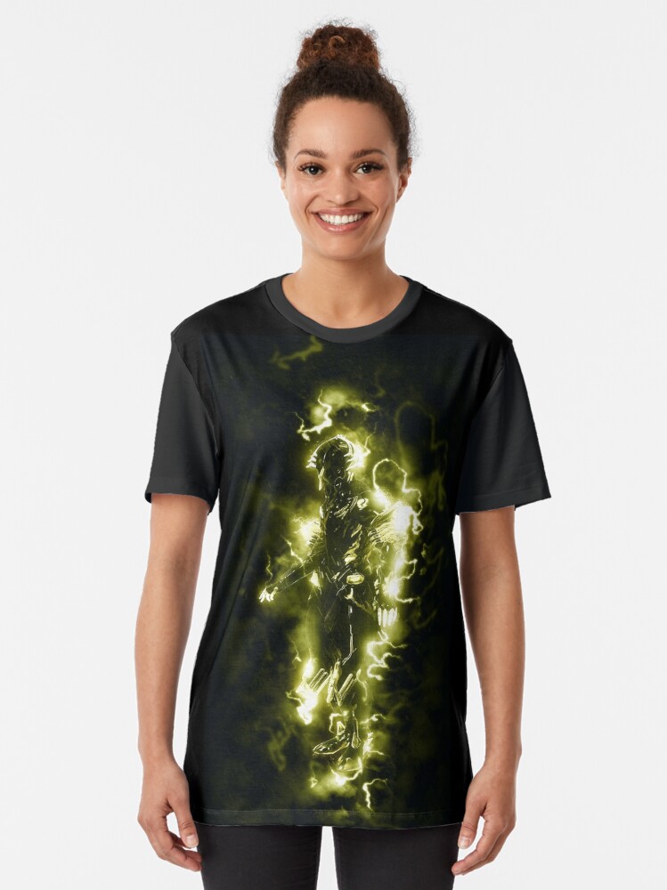 volt green graphic shirt