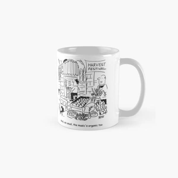 Harvest Festival Church Service Classic Mug