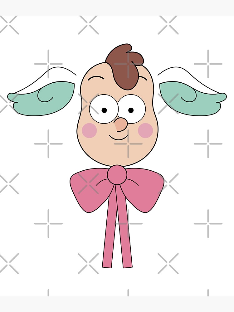 "Lamby Lamby Dance Dipper Pines Cute Face Close up " Sticker for Sale by KinkyKaiju Redbubble