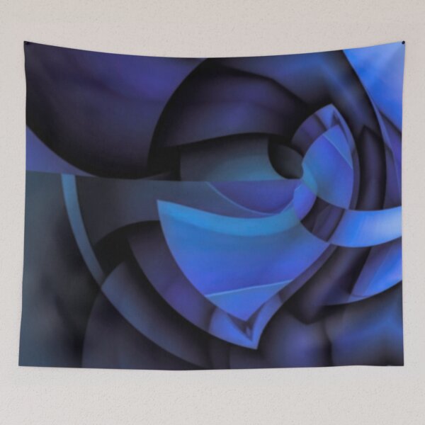 Item preview, Blue Style designed and sold by CurvilinearArt.