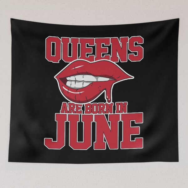 Item preview, Queens Are Born In June designed and sold by 4tomic.