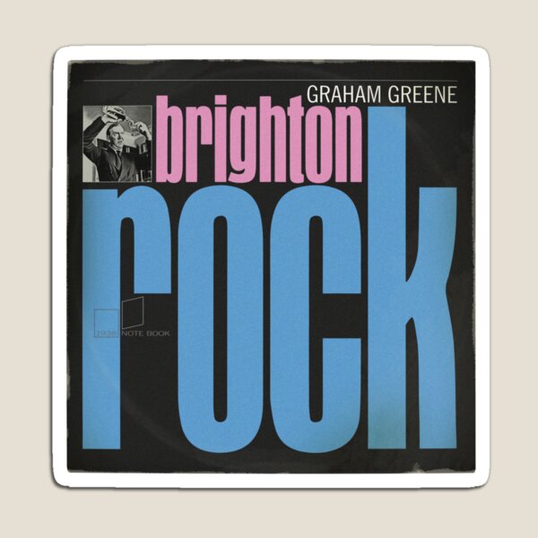 Artikelvorschau, Notizbuchaufzeichnungen - Brighton Rock, Greene entworfen und verkauft von Christophe Gowans.